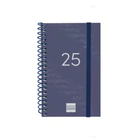 Agenda Finocam YEAR Azul Mini 7,9 x 12,7 cm 2025 de Finocam, Agendas y calendarios - Ref: S8437393, Precio: 6,91 €, Descuento: %