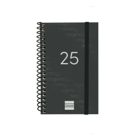 Agenda Finocam YEAR Preto Mini 7,9 x 12,7 cm 2025 de Finocam, Agendas e calendários - Ref: S8437395, Preço: 6,91 €, Desconto: %