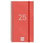 Agenda Finocam YEAR Rouge Mini 9,4 x 17,1 cm 2025 de Finocam, Agendas civils & carnets de RDV - Réf : S8437397, Prix : 7,41 €...