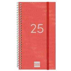 Agenda Finocam YEAR Rosso Mini 9,4 x 17,1 cm 2025 di Finocam, Diari per appuntamenti e agende - Rif: S8437397, Prezzo: 7,41 €...