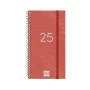 Agenda Finocam YEAR Rouge Mini 9,4 x 17,1 cm 2025 de Finocam, Agendas civils & carnets de RDV - Réf : S8437397, Prix : 7,41 €...