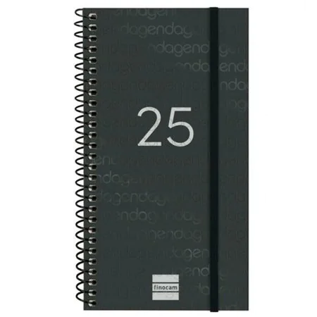 Agenda Finocam YEAR Negro Mini 9,4 x 17,1 cm 2025 de Finocam, Agendas y calendarios - Ref: S8437398, Precio: 7,41 €, Descuent...