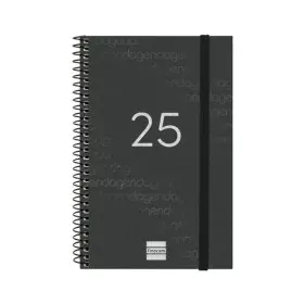 Agenda Finocam YEAR Noir 11,7 x 18,1 cm 2025 de Finocam, Agendas civils & carnets de RDV - Réf : S8437401, Prix : 8,31 €, Rem...