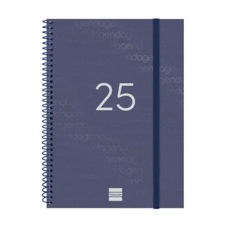 Agenda Finocam YEAR Azul A5 15,5 x 21,2 cm 2025 de Finocam, Agendas y calendarios - Ref: S8437402, Precio: 8,30 €, Descuento: %