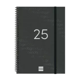 Agenda Finocam YEAR Negro A5 15,5 x 21,2 cm 2025 de Finocam, Agendas y calendarios - Ref: S8437404, Precio: 9,23 €, Descuento: %