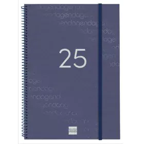 Agenda Finocam YEAR Bleu A4 21 x 29,7 cm 2025 de Finocam, Agendas civils & carnets de RDV - Réf : S8437405, Prix : 14,56 €, R...