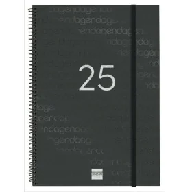 Agenda Finocam YEAR Negro A4 21 x 29,7 cm 2025 de Finocam, Agendas y calendarios - Ref: S8437406, Precio: 14,56 €, Descuento: %