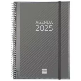 Agenda Finocam Gris A5 15,5 x 21,2 cm 2025 de Finocam, Agendas y calendarios - Ref: S8437407, Precio: 10,13 €, Descuento: %