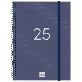 Agenda Finocam YEAR Bleu A5 15,5 x 21,2 cm 2025 de Finocam, Agendas civils & carnets de RDV - Réf : S8437408, Prix : 9,23 €, ...