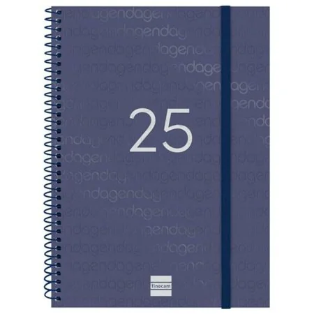 Agenda Finocam YEAR Azul A5 15,5 x 21,2 cm 2025 de Finocam, Agendas e calendários - Ref: S8437408, Preço: 9,23 €, Desconto: %