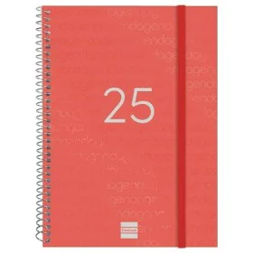 Agenda Finocam YEAR Rosso A5 15,5 x 21,2 cm 2025 di Finocam, Diari per appuntamenti e agende - Rif: S8437409, Prezzo: 9,23 €,...