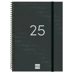 Agenda Finocam YEAR Negro A5 15,5 x 21,2 cm 2025 de Finocam, Agendas y calendarios - Ref: S8437410, Precio: 9,23 €, Descuento: %