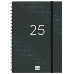 Agenda Finocam YEAR Negro A4 21 x 29,7 cm 2025 de Finocam, Agendas y calendarios - Ref: S8437412, Precio: 14,56 €, Descuento: %