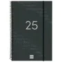 Agenda Finocam YEAR Negro 16,5 x 24,2 cm 2025 de Finocam, Agendas y calendarios - Ref: S8437414, Precio: 11,23 €, Descuento: %