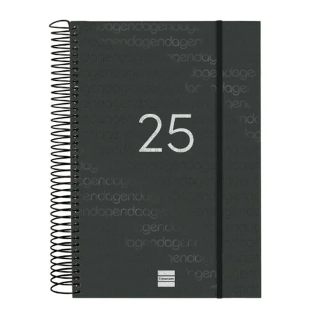 Agenda Finocam YEAR Negro 16,5 x 24,2 cm 2025 de Finocam, Agendas y calendarios - Ref: S8437416, Precio: 18,71 €, Descuento: %