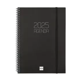 Agenda Finocam OPAQUE Negro A5 15,5 x 21,2 cm 2025 de Finocam, Agendas y calendarios - Ref: S8437420, Precio: 9,23 €, Descuen...