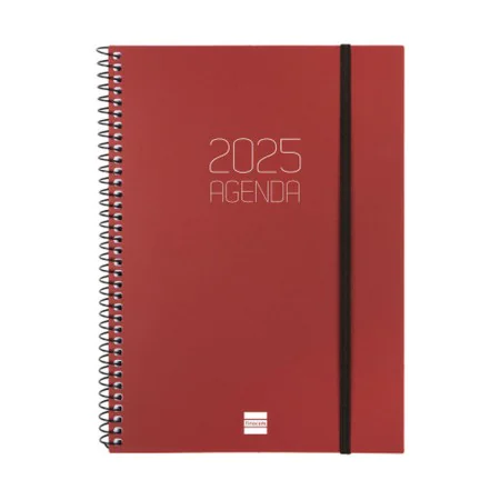 Agenda Finocam OPAQUE Bordeaux A5 15,5 x 21,2 cm 2025 di Finocam, Diari per appuntamenti e agende - Rif: S8437421, Prezzo: 9,...