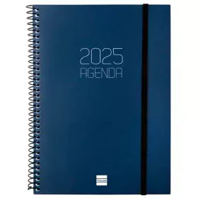 Agenda Finocam OPAQUE Azul A5 15,5 x 21,2 cm 2025 de Finocam, Agendas e calendários - Ref: S8437422, Preço: 9,23 €, Desconto: %