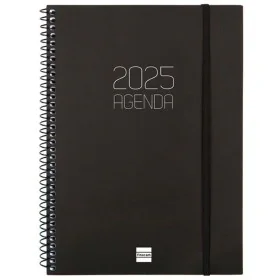 Agenda Finocam OPAQUE Negro A5 15,5 x 21,2 cm 2025 de Finocam, Agendas y calendarios - Ref: S8437423, Precio: 9,23 €, Descuen...