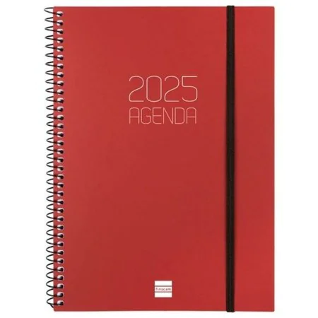 Agenda Finocam OPAQUE Castanho-avermelhado A5 15,5 x 21,2 cm 2025 de Finocam, Agendas e calendários - Ref: S8437424, Preço: 9...