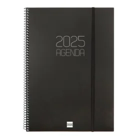 Agenda Finocam OPAQUE Preto A4 21 x 29,7 cm 2025 de Finocam, Agendas e calendários - Ref: S8437426, Preço: 14,56 €, Desconto: %