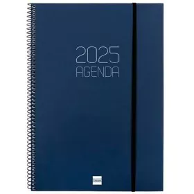 Agenda Finocam OPAQUE Azul A4 21 x 29,7 cm 2025 de Finocam, Agendas e calendários - Ref: S8437427, Preço: 14,56 €, Desconto: %