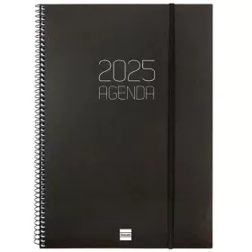 Agenda Finocam OPAQUE Noir A4 21 x 29,7 cm 2025 de Finocam, Agendas civils & carnets de RDV - Réf : S8437428, Prix : 14,56 €,...