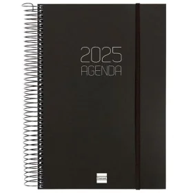 Agenda Finocam OPAQUE Negro 16,5 x 24,2 cm 2025 de Finocam, Agendas y calendarios - Ref: S8437430, Precio: 18,71 €, Descuento: %