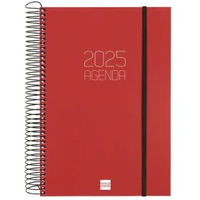 Agenda Finocam OPAQUE Bordeaux 16,5 x 24,2 cm 2025 di Finocam, Diari per appuntamenti e agende - Rif: S8437431, Prezzo: 18,71...