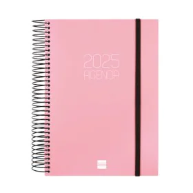 Agenda Finocam OPAQUE Cor de Rosa A5 15,5 x 21,2 cm 2025 de Finocam, Agendas e calendários - Ref: S8437438, Preço: 14,56 €, D...