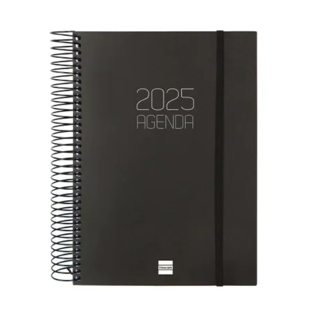 Agenda Finocam OPAQUE Nero A5 15,5 x 21,2 cm 2025 di Finocam, Diari per appuntamenti e agende - Rif: S8437439, Prezzo: 14,56 ...