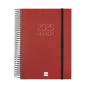 Agenda Finocam OPAQUE Bordeaux A5 15,5 x 21,2 cm 2025 di Finocam, Diari per appuntamenti e agende - Rif: S8437440, Prezzo: 14...