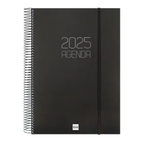 Agenda Finocam OPAQUE Preto A4 21 x 29,7 cm 2025 de Finocam, Agendas e calendários - Ref: S8437442, Preço: 24,79 €, Desconto: %