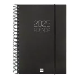 Agenda Finocam OPAQUE Noir A4 21 x 29,7 cm 2025 de Finocam, Agendas civils & carnets de RDV - Réf : S8437442, Prix : 24,79 €,...