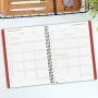 Agenda Finocam MY E10 Rouge A5 15,5 x 21,2 cm 2025 de Finocam, Agendas civils & carnets de RDV - Réf : S8437444, Prix : 8,30 ...