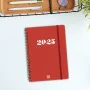 Agenda Finocam MY E10 Rouge A5 15,5 x 21,2 cm 2025 de Finocam, Agendas civils & carnets de RDV - Réf : S8437444, Prix : 8,30 ...