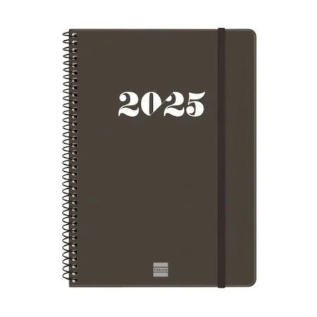 Agenda Finocam MY E10 Negro A5 15,5 x 21,2 cm 2025 de Finocam, Agendas y calendarios - Ref: S8437445, Precio: 9,23 €, Descuen...