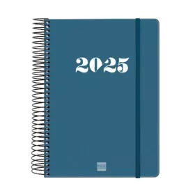 Agenda Finocam MY E10 Azul A5 15,5 x 21,2 cm 2025 de Finocam, Agendas e calendários - Ref: S8437446, Preço: 14,56 €, Desconto: %