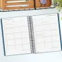 Agenda Finocam MY E10 Bleu A5 15,5 x 21,2 cm 2025 de Finocam, Agendas civils & carnets de RDV - Réf : S8437446, Prix : 13,96 ...