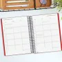 Agenda Finocam MY E10 Vermelho A5 15,5 x 21,2 cm 2025 de Finocam, Agendas e calendários - Ref: S8437447, Preço: 13,96 €, Desc...