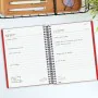 Agenda Finocam MY E10 Rouge A5 15,5 x 21,2 cm 2025 de Finocam, Agendas civils & carnets de RDV - Réf : S8437447, Prix : 14,56...