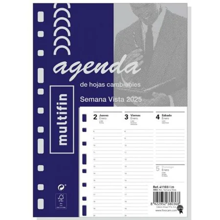 Diary Refill Finocam MULTIFIN 3002 2025 15,5 x 21,5 cm by Finocam, Planner Refills - Ref: S8437482, Price: 9,05 €, Discount: %