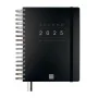 Agenda Finocam TEMPUS Noir quarto 15,5 x 21,7 cm 2025 de Finocam, Agendas civils & carnets de RDV - Réf : S8437484, Prix : 19...