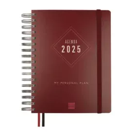 Agenda Finocam TEMPUS Burdeos Cuarto 15,5 x 21,7 cm 2025 de Finocam, Agendas y calendarios - Ref: S8437485, Precio: 19,05 €, ...