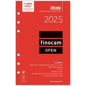 Diary Refill Finocam OPEN R599 2025 11,7 x 18,1 cm by Finocam, Planner Refills - Ref: S8437486, Price: 7,02 €, Discount: %