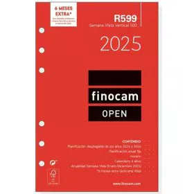 Diary Refill Finocam OPEN R599 2025 11,7 x 18,1 cm by Finocam, Planner Refills - Ref: S8437486, Price: 7,02 €, Discount: %