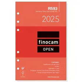 Diary Refill Finocam OPEN R593 500 2025 11,7 x 18,1 cm by Finocam, Planner Refills - Ref: S8437488, Price: 7,07 €, Discount: %