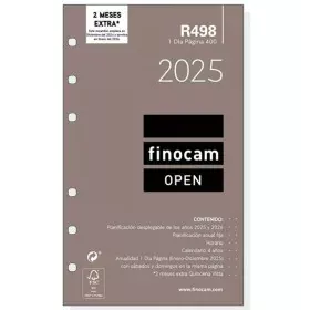 Ricarica dell'Agenda Finocam OPEN R498 400 2025 9,1 x 15,2 cm di Finocam, Ricambi per agende - Rif: S8437494, Prezzo: 13,42 €...