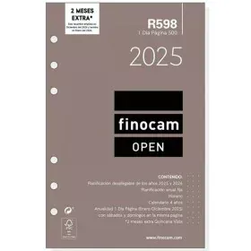 Notizzettel nachfüllen Finocam OPEN R598 500 2025 11,7 x 18,1 cm von Finocam, terminkalender-Nachfüllpackungen - Ref: S843749...