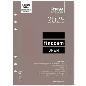 Notizzettel nachfüllen Finocam OPEN R1098 1000 2025 15,5 x 21,5 cm von Finocam, terminkalender-Nachfüllpackungen - Ref: S8437...